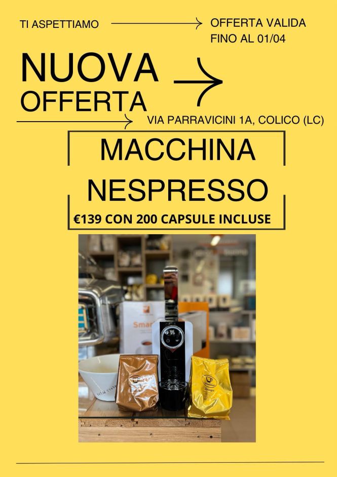Offerta  Nespresso 
