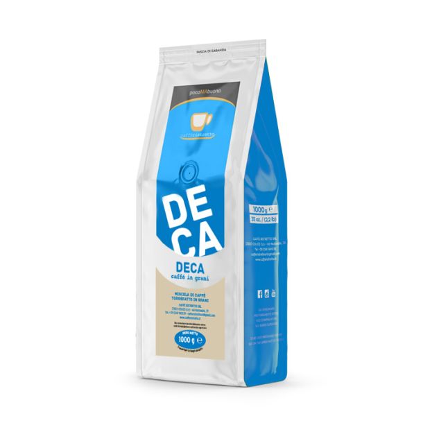 pack decaffeinato in grani