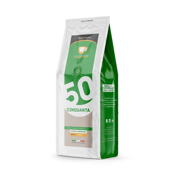 50% arabica 50% robusta
